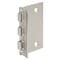 Prime-Line Flip Door Lock, 1-3/8 in. x 2-3/4 in., Steel, Satin Nickel, Privacy U 10319 - alternate 1